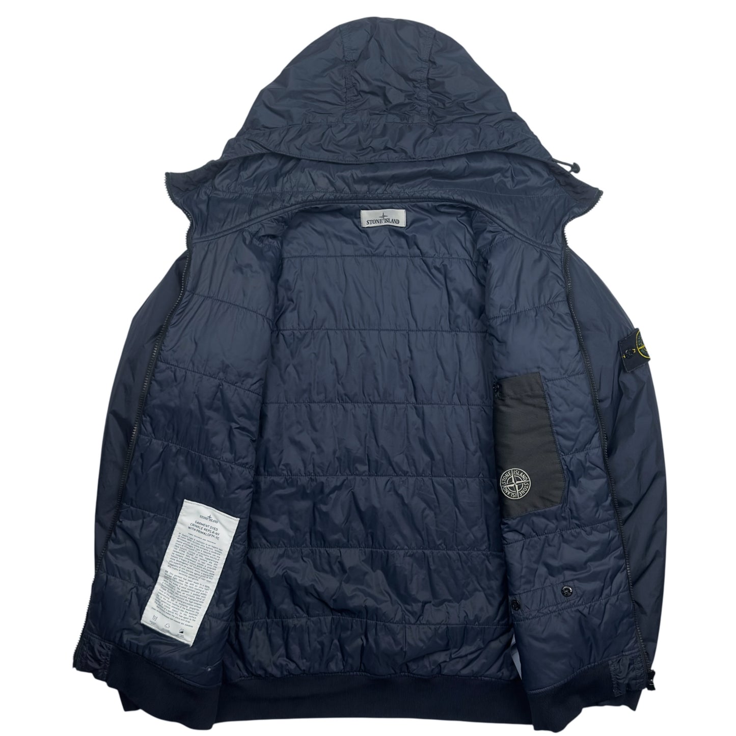 A/W 22 Stone Island Crinkle Reps R-NY with Primaloft Jacket - Navy