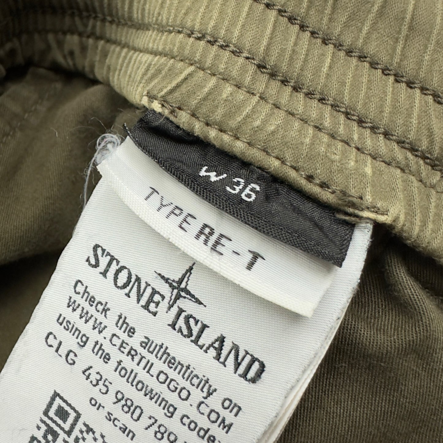 S/S 18 Stone Island Ghost Cargo Trousers