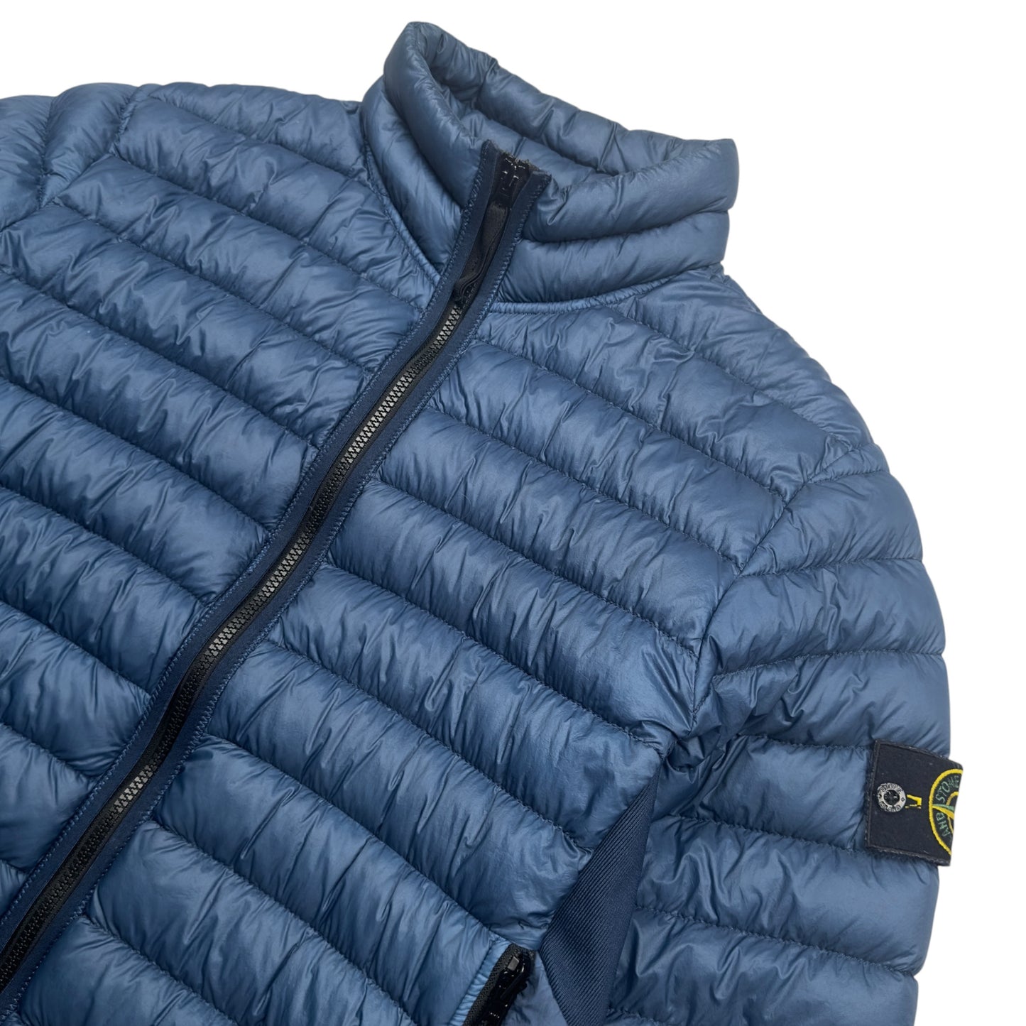 A/W 17 Stone Island Micro Yarn Down Jacket - Blue