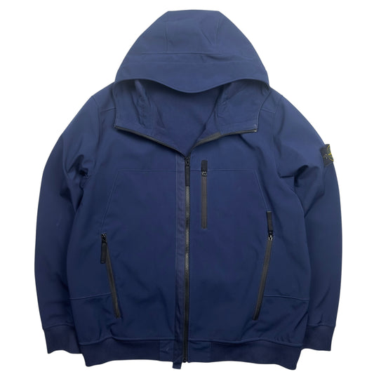 A/W 18 Stone Island Soft Shell R Jacket - Navy