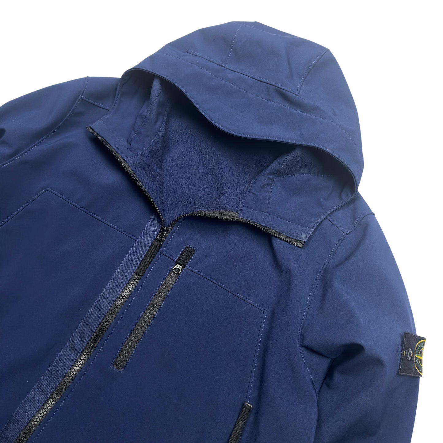 A/W 18 Stone Island Soft Shell R Jacket - Navy