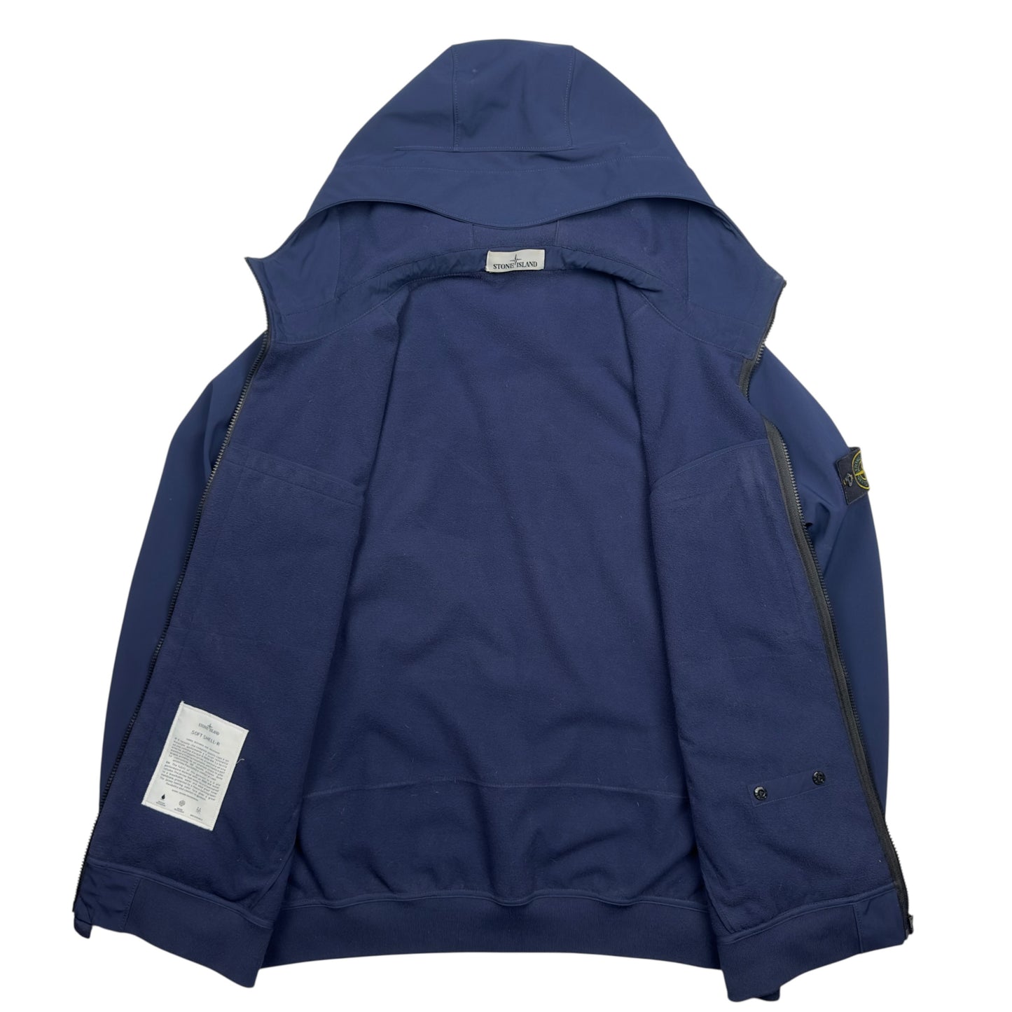 A/W 18 Stone Island Soft Shell R Jacket - Navy