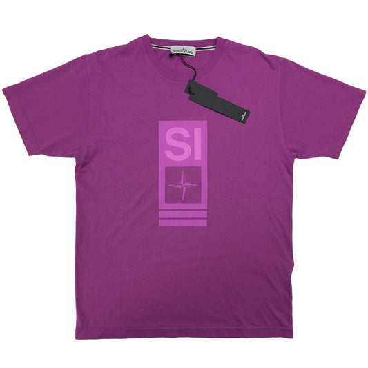 S/S 23 Stone Island 'Abbreviation One' Graphic T-Shirt