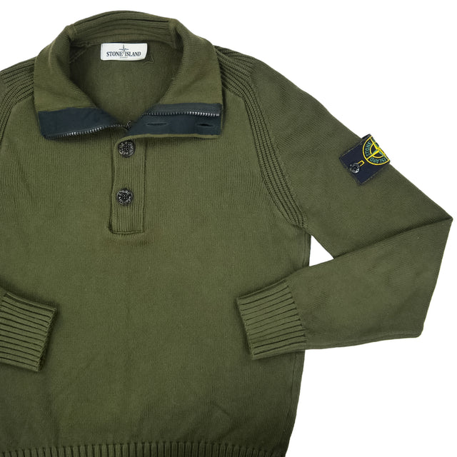 A/W 12 Stone Island 1/4 Zip / Button