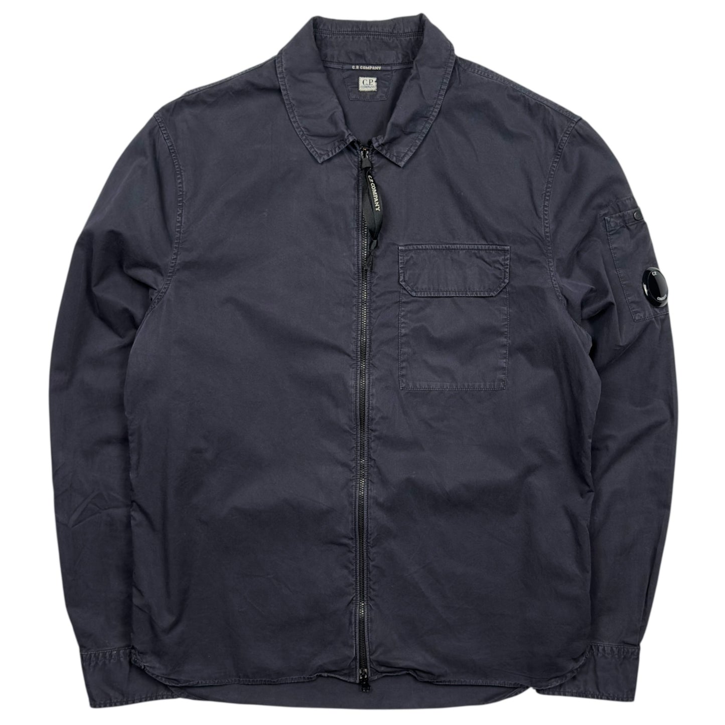 C.P. Company Gabardine Overshirt - Navy