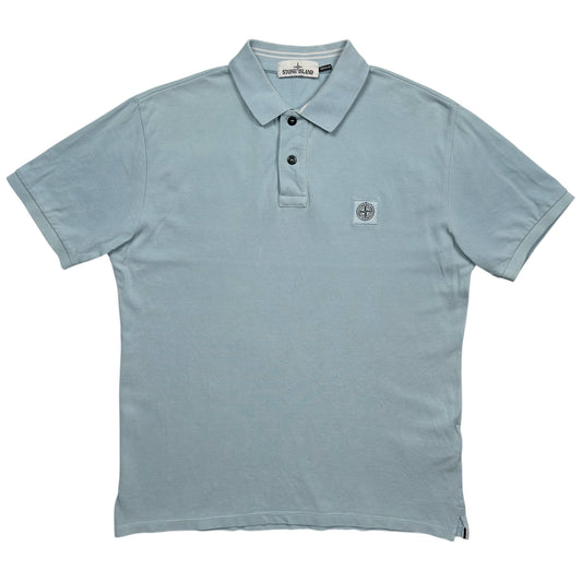 S/S 17 Stone Island Polo Shirt - Baby Blue