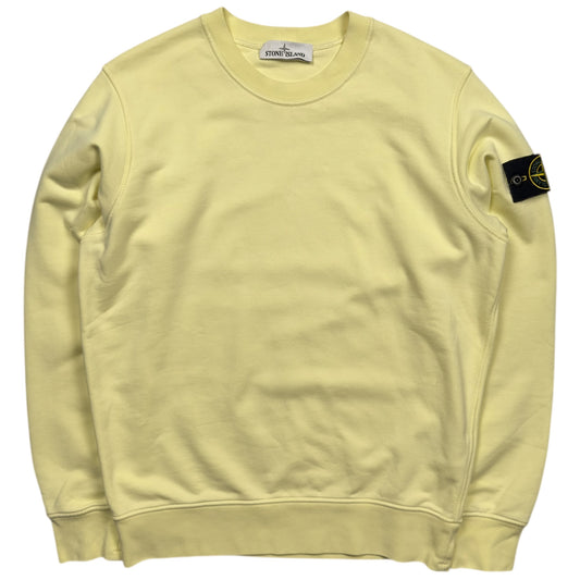 S/S 21 Stone Island Crewneck Sweater - Yellow