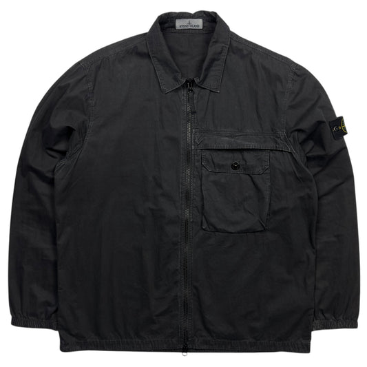 A/W 20 Stone Island Pocket Overshirt - Black