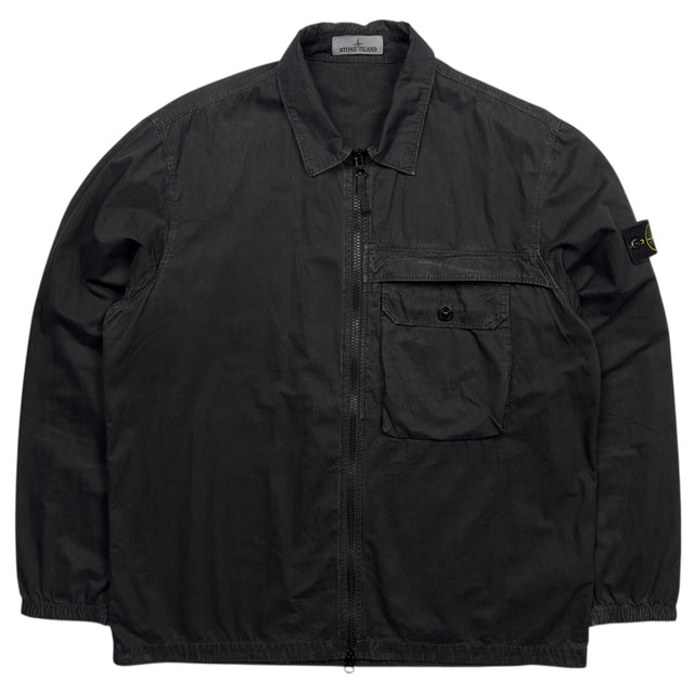 A/W 20 Stone Island Pocket Overshirt - Black