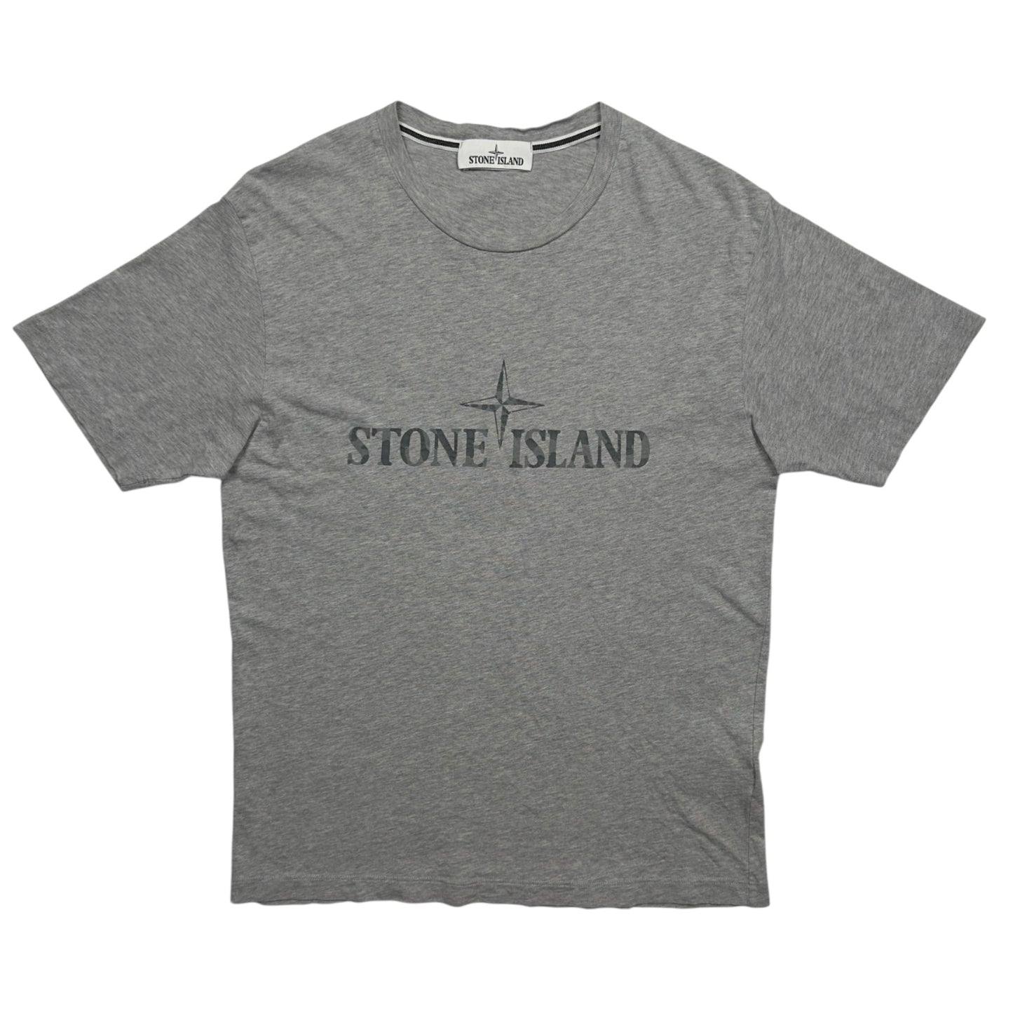 A/W 17 Stone Island Camo Print T-Shirt - Grey