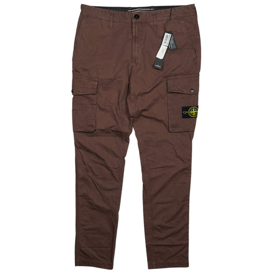 S/S 20 Stone Island Cargo Trousers - Brown