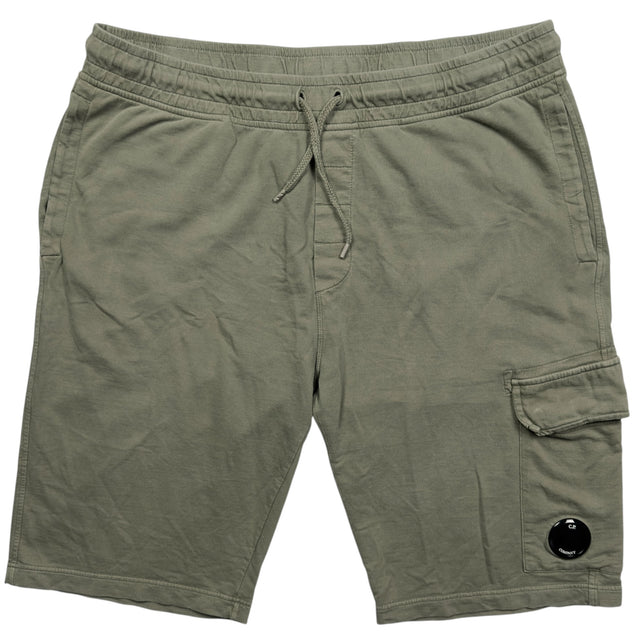 C.P. Company Fleece Shorts - Light Khaki