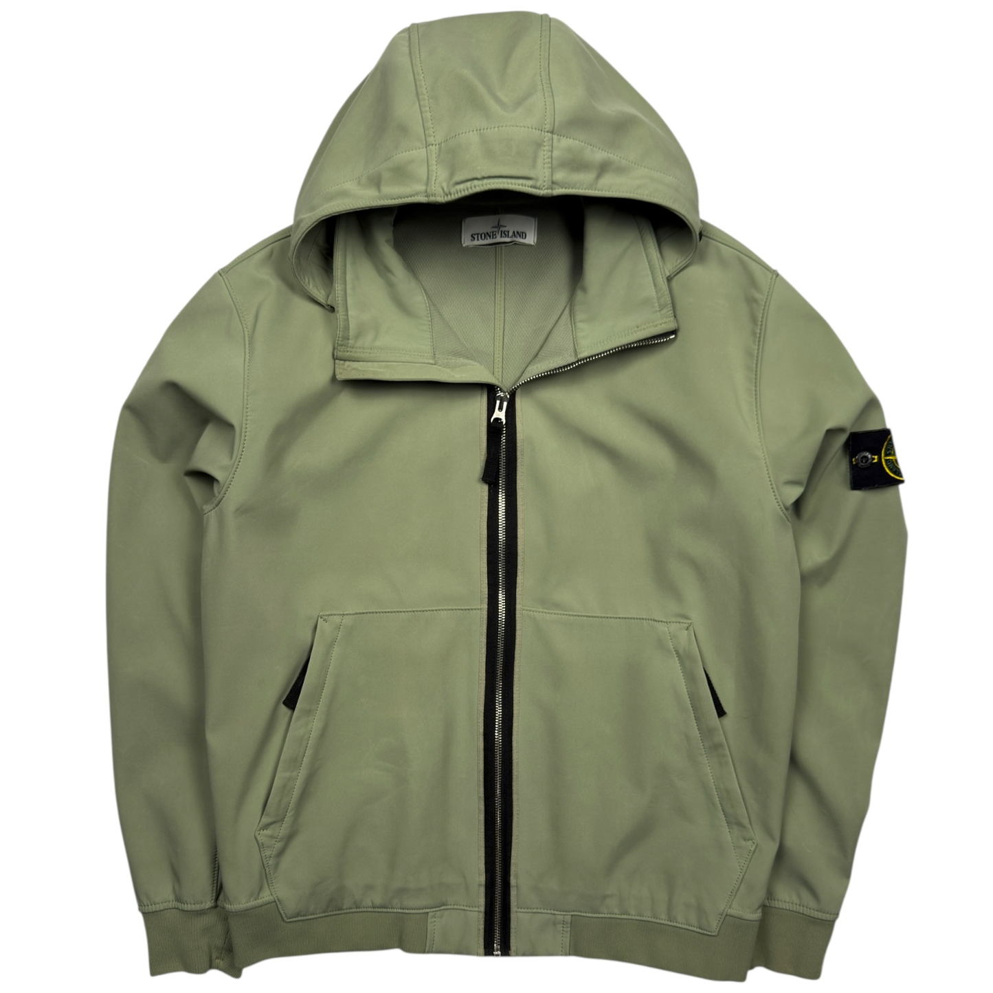 S/S 19 Stone Island Light Soft Shell R - Green