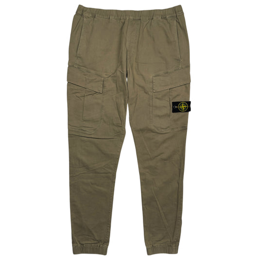A/W 16 Stone Island Cotton Cargo Trousers - Khaki