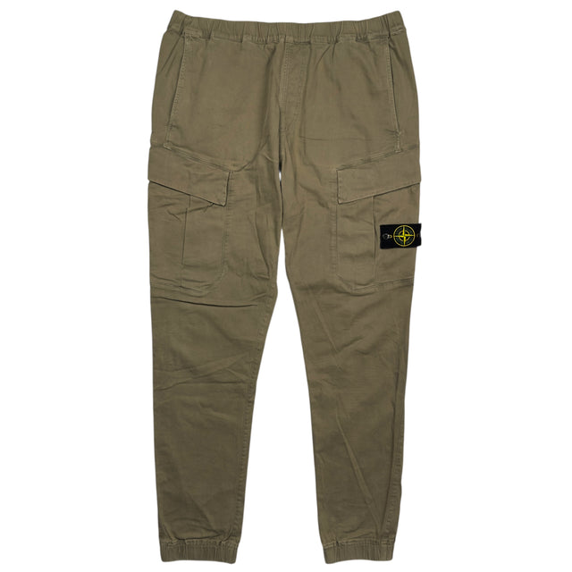 A/W 16 Stone Island Cotton Cargo Trousers - Khaki