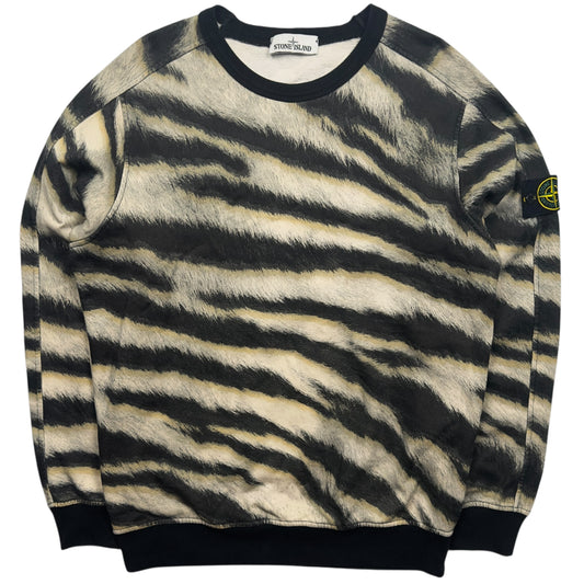 A/W 18 Stone Island Tiger Camo Crewneck Sweater