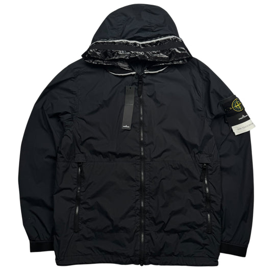 S/S 22 Stone Island Skin Touch Nylon-TC - Black