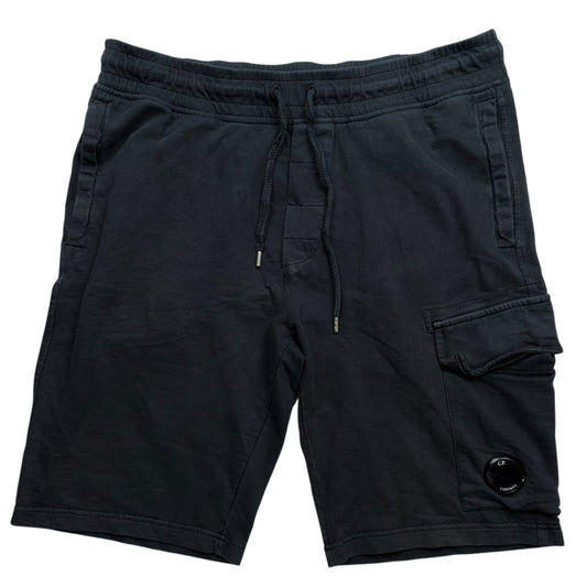 C.P. Company Fleece Shorts - Navy