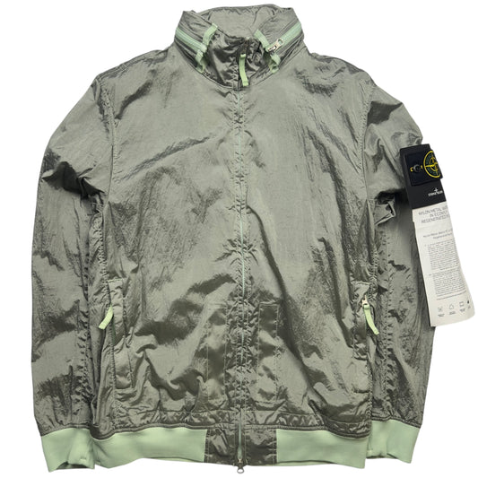 S/S 23 Stone Island Nylon Metal Watro ECONYL Jacket - Green