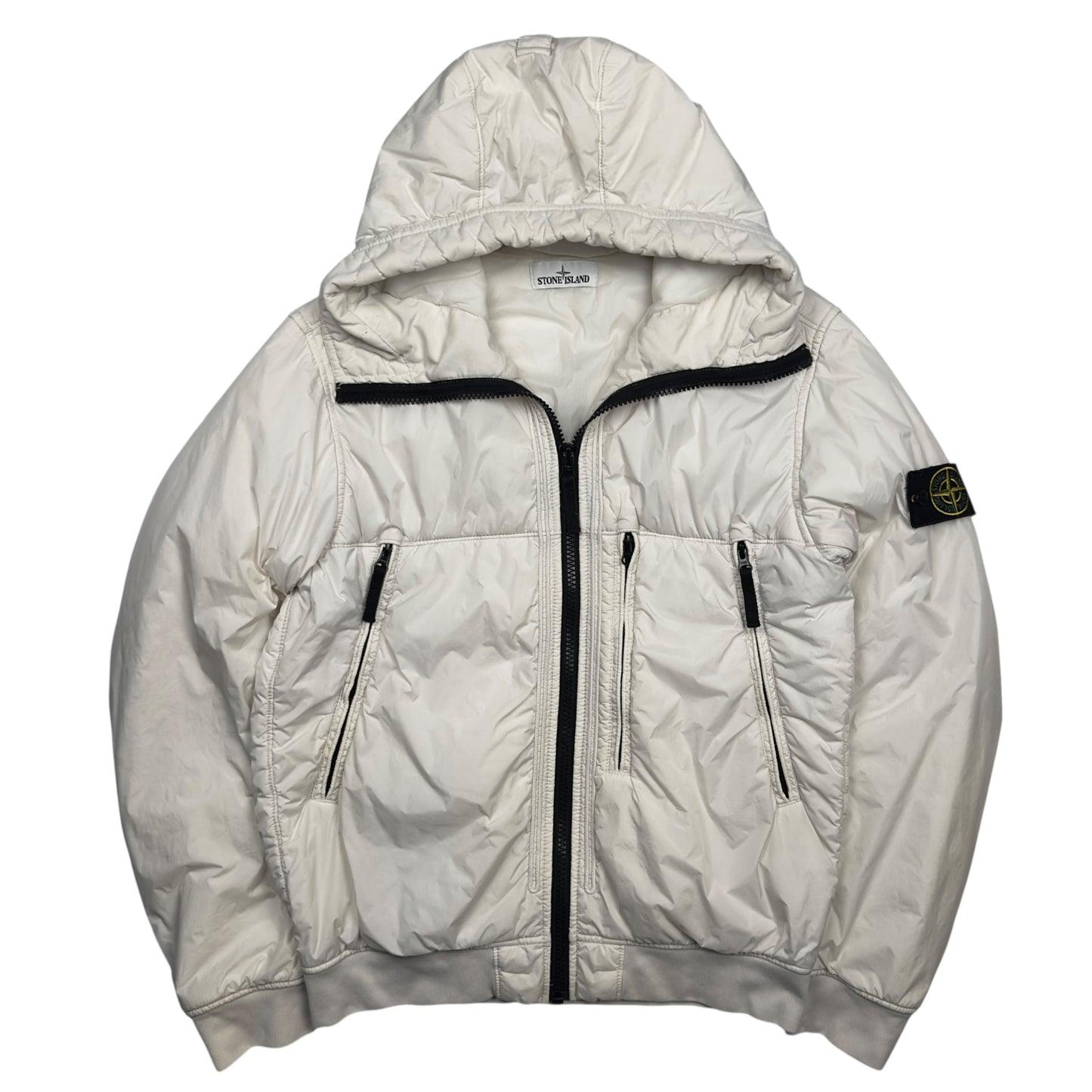 A/W 19 Stone Island Crinkle Reps NY Jacket - Cream