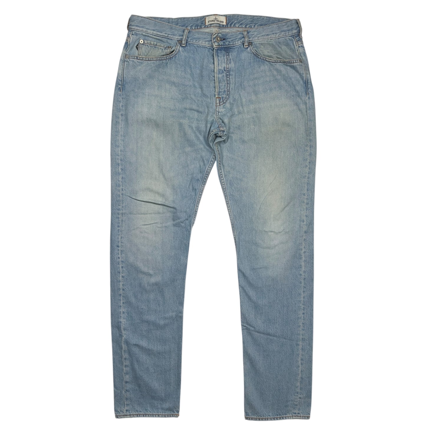 S/S 15 Stone Island Light Wash Denim Jeans