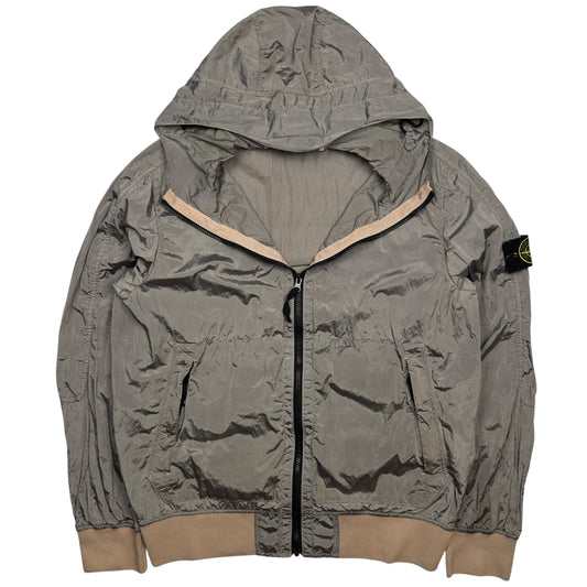 S/S 18 Stone Island Nylon Metal Watro Jacket - Silver