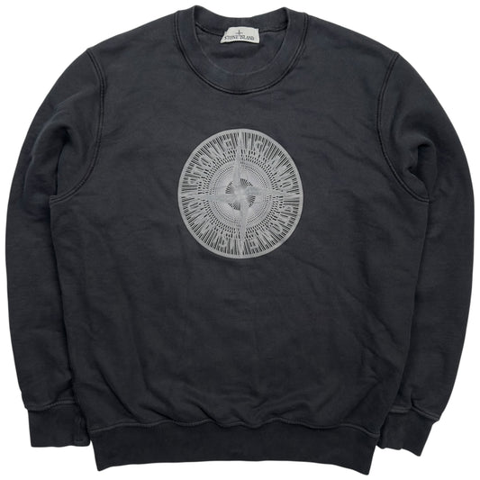 A/W 23 Stone Island "Industrial One" Textured Print Sweater