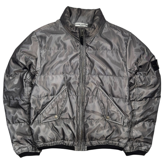 A/W 07 Stone Island Mesh Reflective Light Down Special Process Jacket