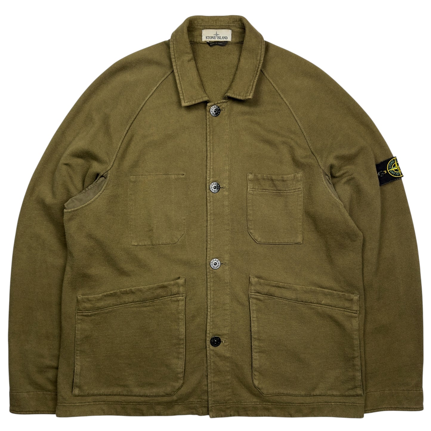 A/W 15 Stone Island Soft Cotton Overshirt - Khaki