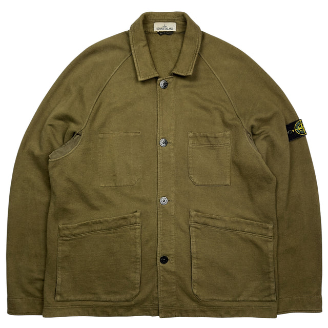A/W 15 Stone Island Soft Cotton Overshirt - Khaki