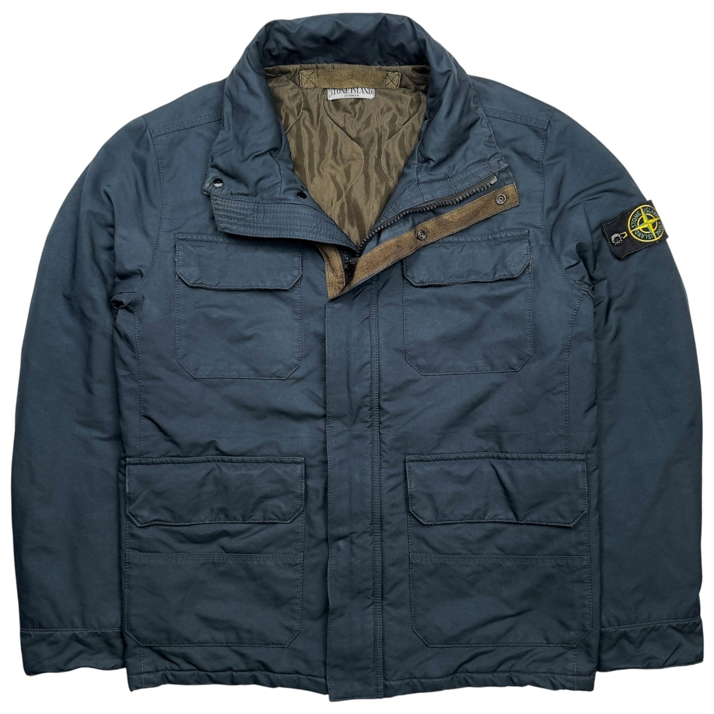 A/W 21 Stone Island David OVD Field Jacket - Navy