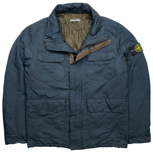 A/W 21 Stone Island David OVD Field Jacket - Navy