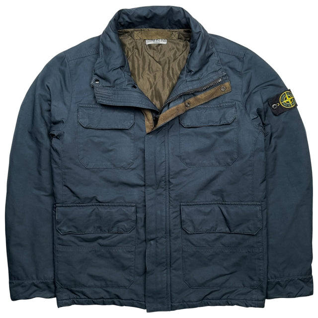 A/W 21 Stone Island David OVD Field Jacket - Navy