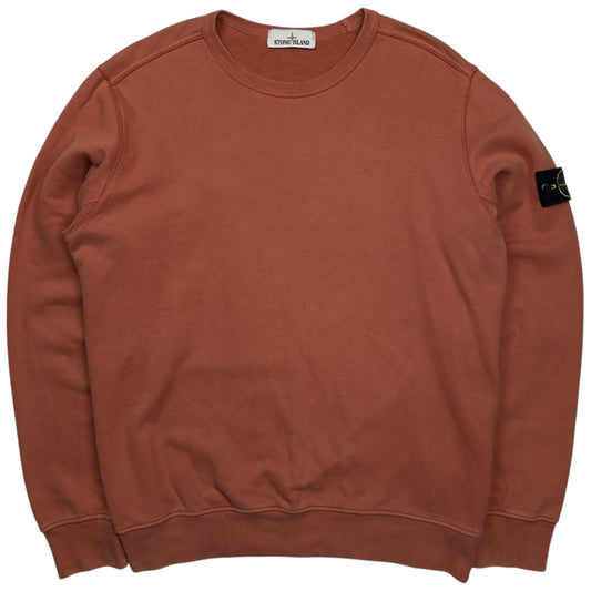 A/W 19 Stone Island Crewneck Sweater - Brick Red