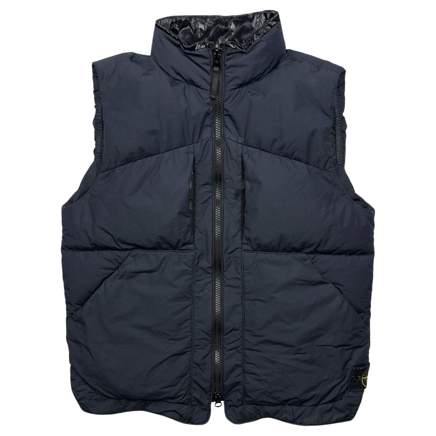 A/W 22 Stone Island Naslan Light Watro Down TC Gilet - Navy