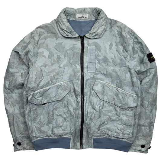 S/S 20 Stone Island Big Loom Camo TC Flight Jacket
