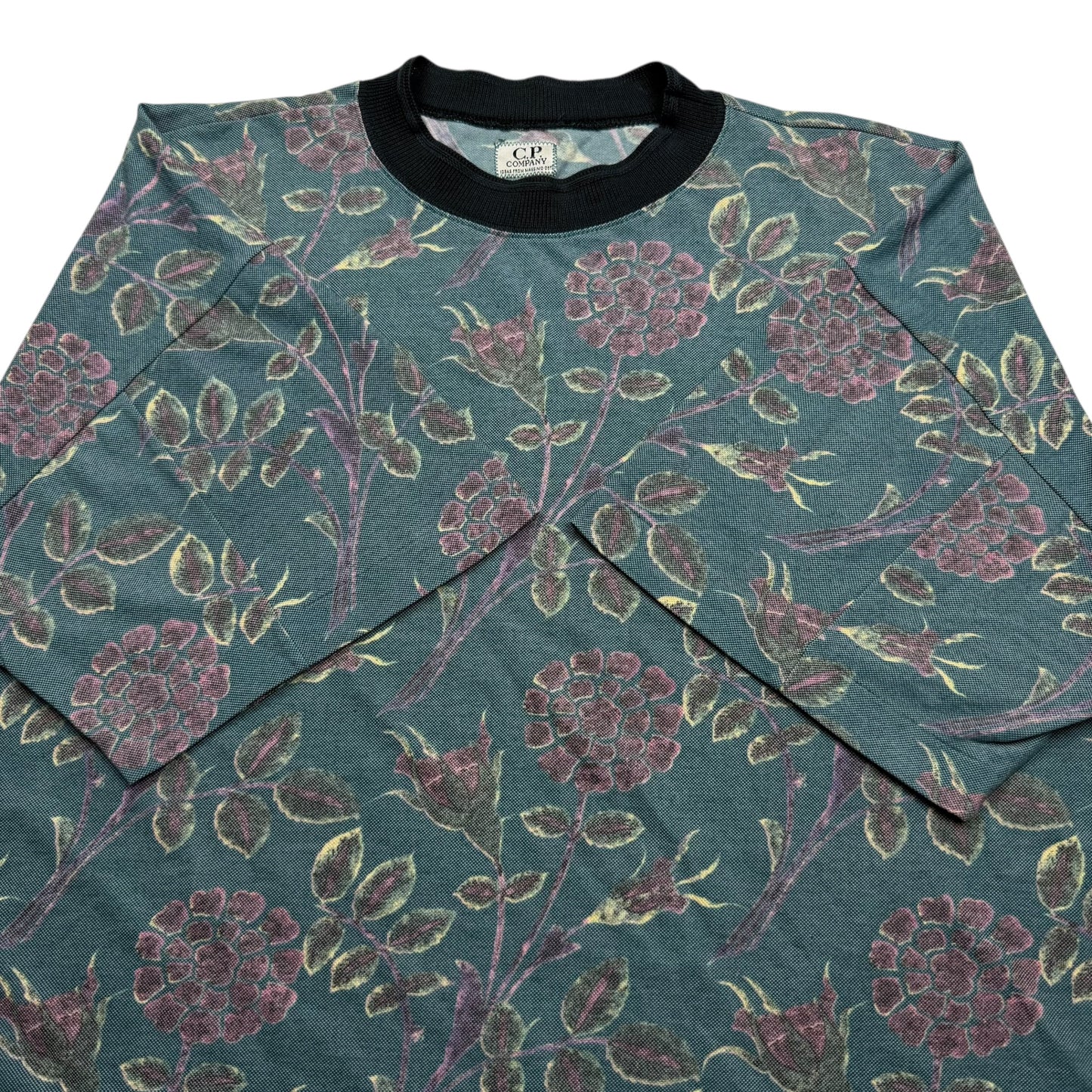 80's C.P. Company Floral Print Vintage T-Shirt