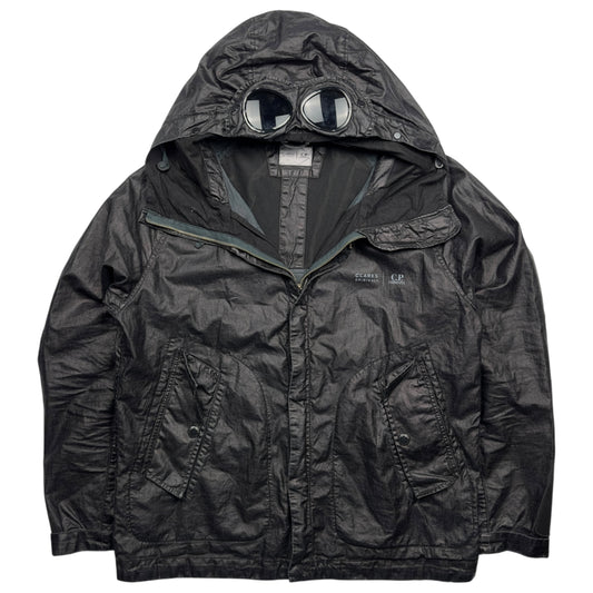 C.P. Company X Clarks Lino Wax Goggle Jacket - Black