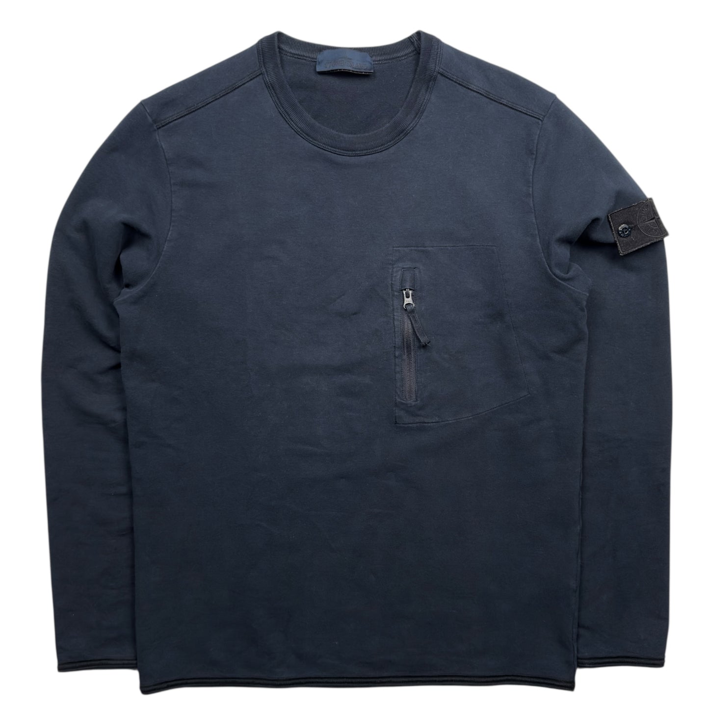 A/W 17 Stone Island Ghost Crewneck Sweater - Navy