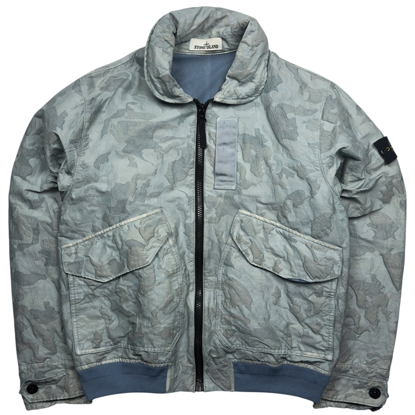 S/S 20 Stone Island Big Loom Camo TC Flight Jacket