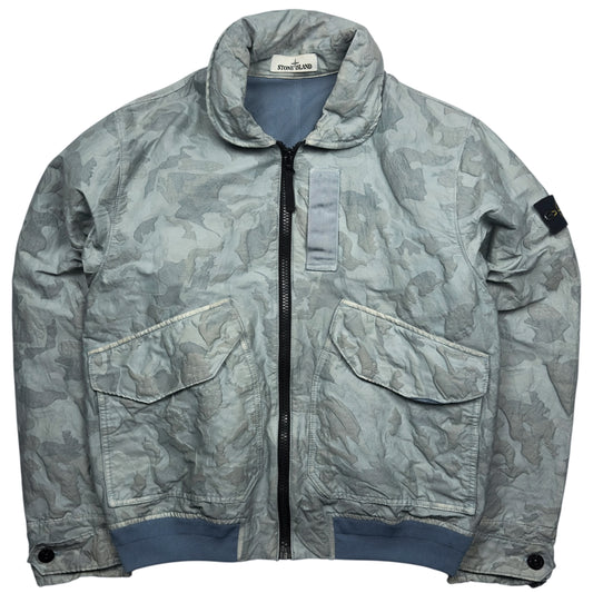 S/S 20 Stone Island Big Loom Camo TC Flight Jacket