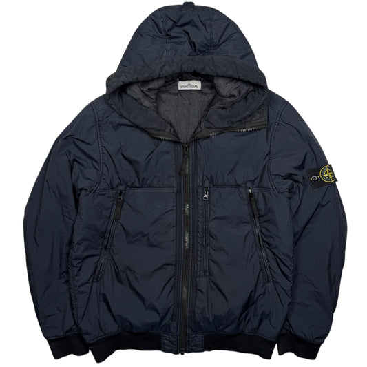 A/W 19 Stone Island Crinkle Reps NY Jacket - Navy