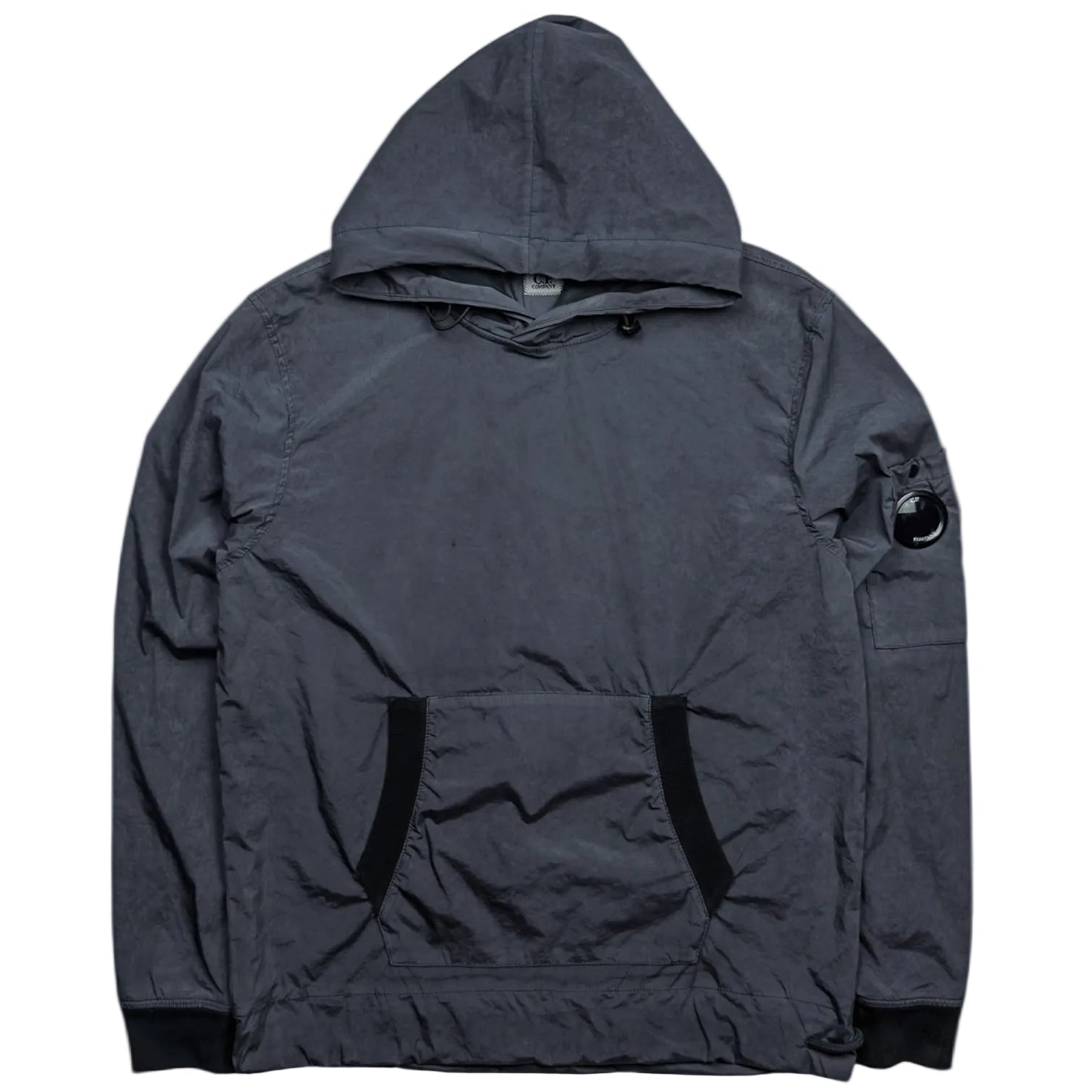 C.P. Company Chrome Smock Hoodie - Grey Blue