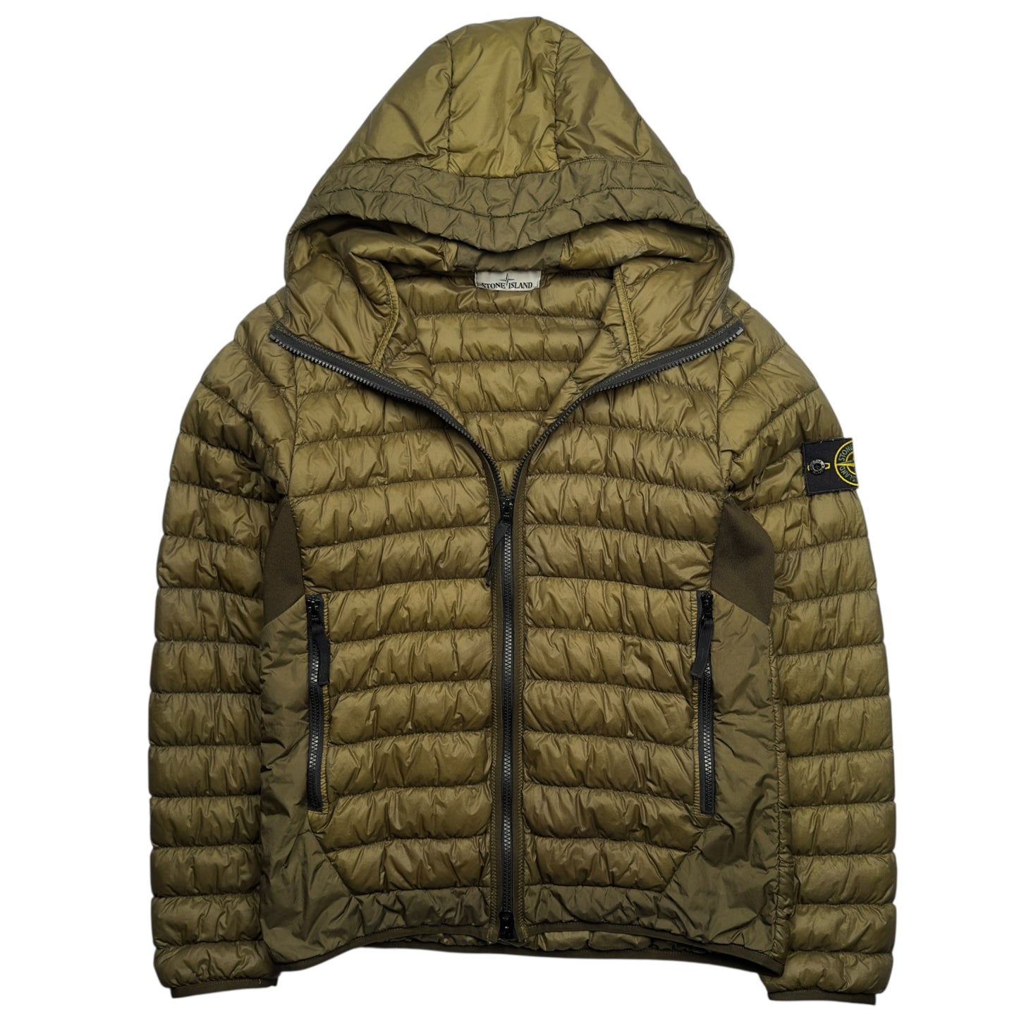 S/S 18 Stone Island Micro Yarn Down Jacket - Khaki