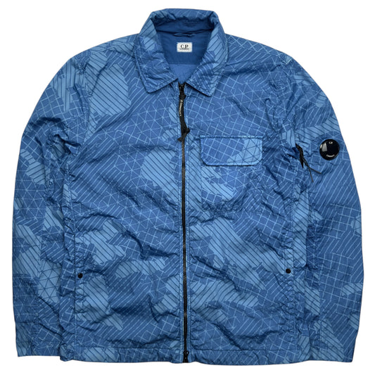 C.P. Company Camo Net Overshirt - Blue