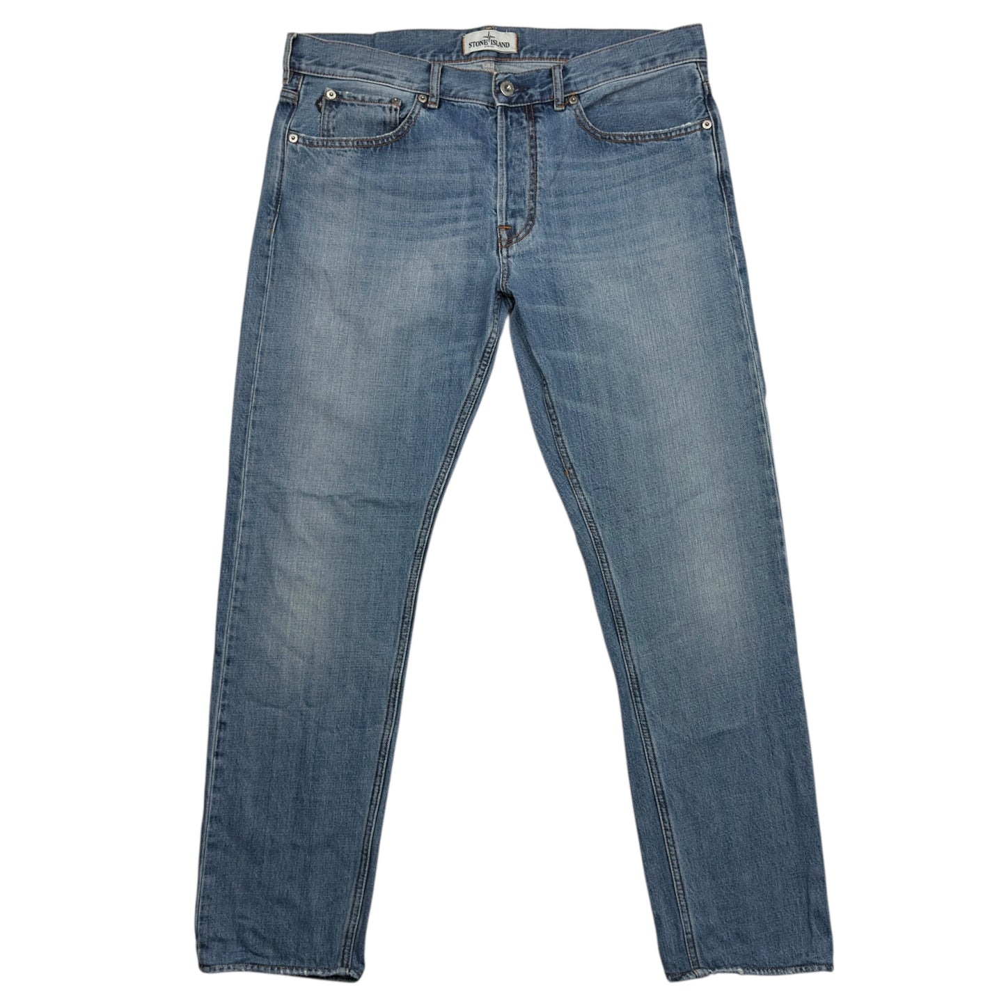S/S 13 Stone Island Light Wash Denim Jeans