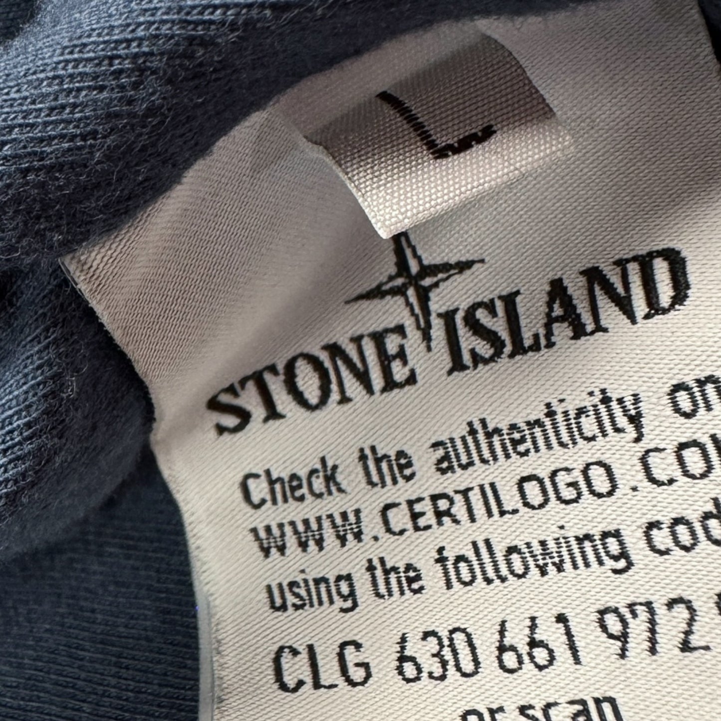 S/S 17 Stone Island Crinkle Reps NY Bomber Jacket - Navy