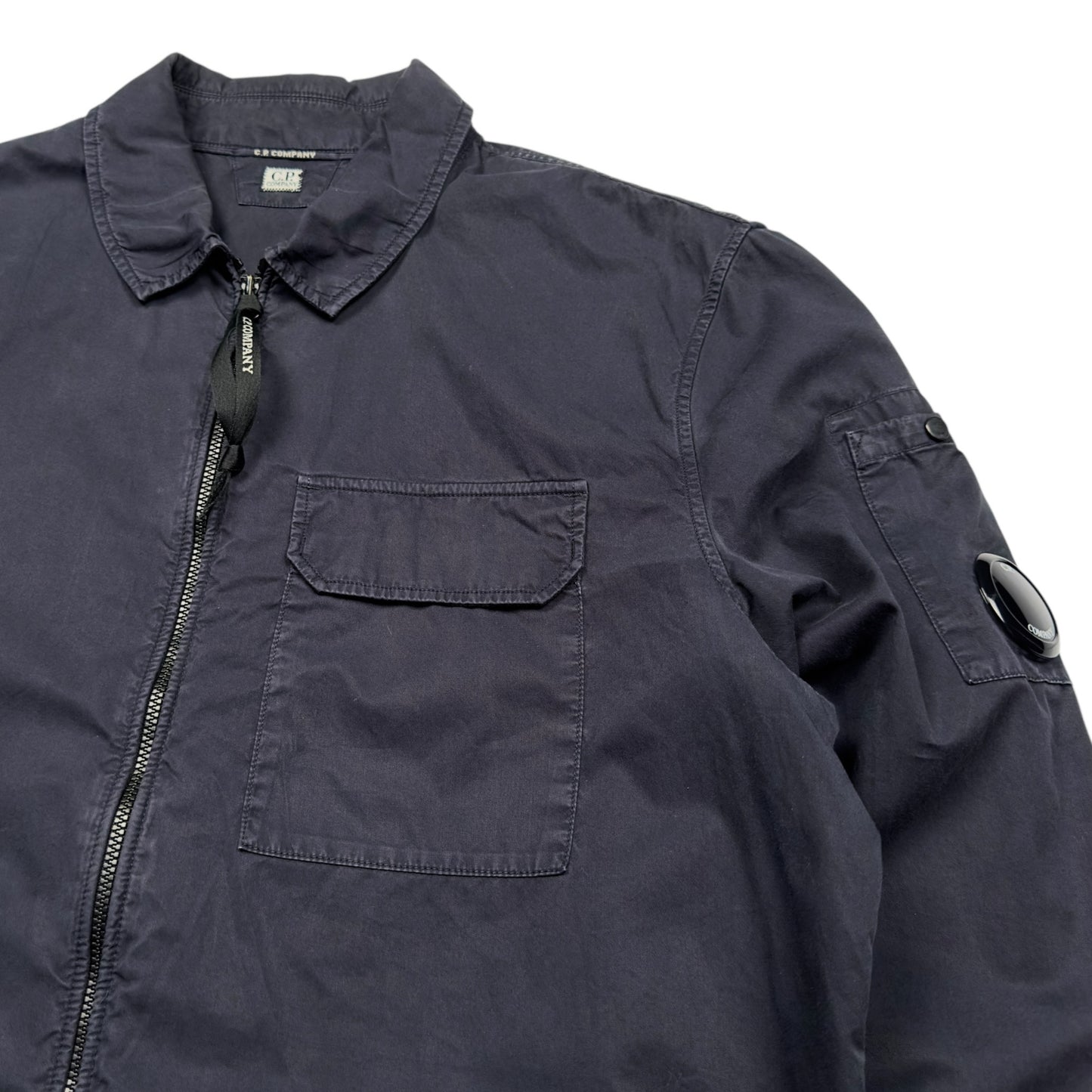 C.P. Company Gabardine Overshirt - Navy