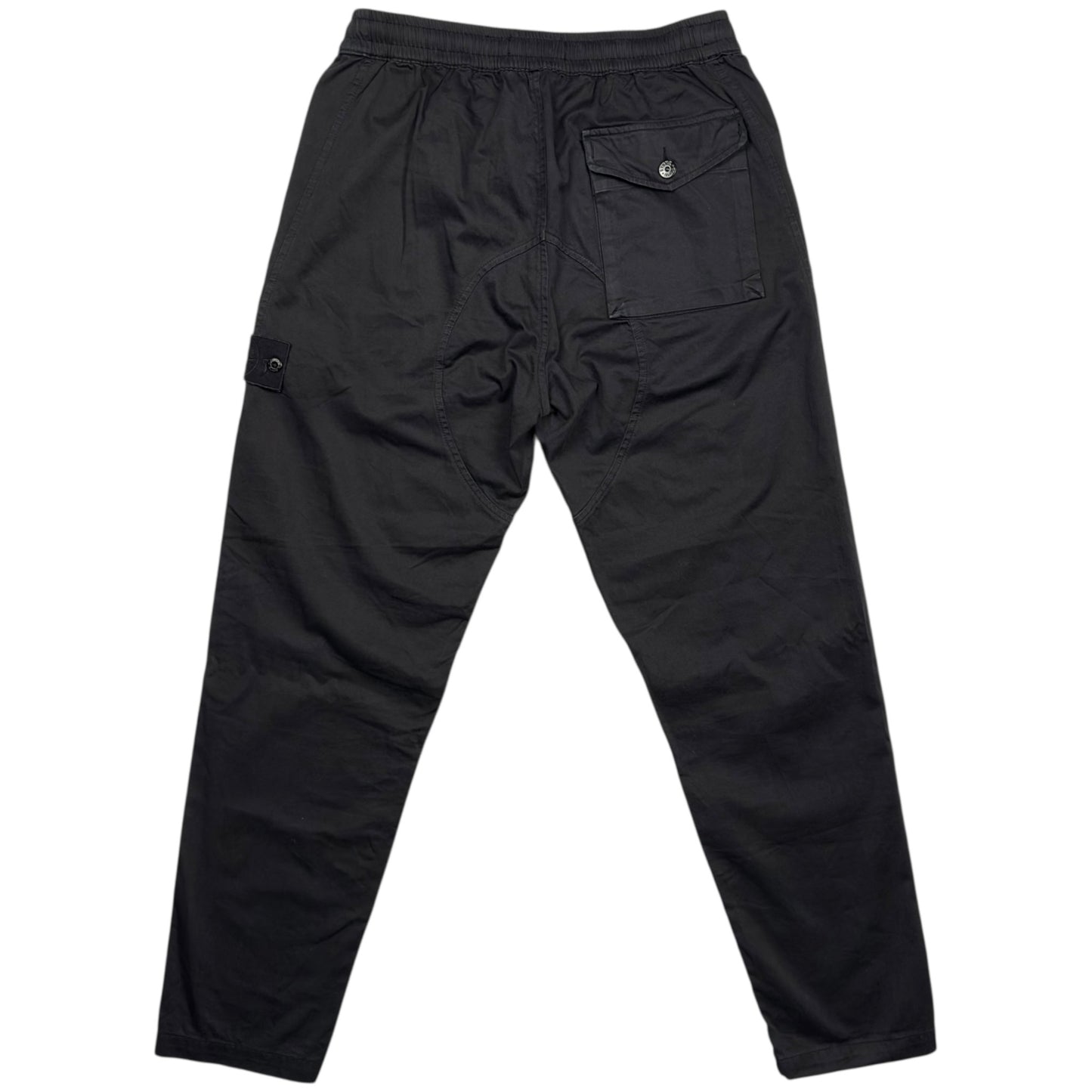 A/W 20 Stone Island Ghost Cargo Trousers - Black