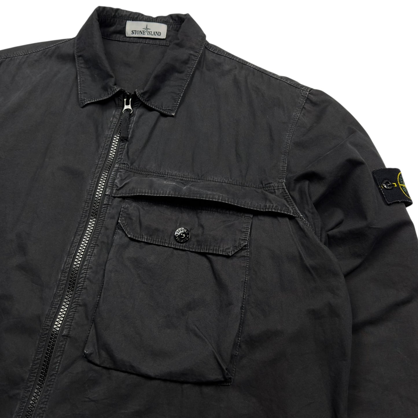 A/W 20 Stone Island Pocket Overshirt - Black